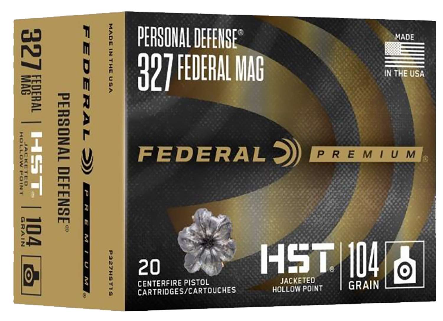 FED PERSONAL DEFENSE 327FED HST JHP 20/10 - Ammunition